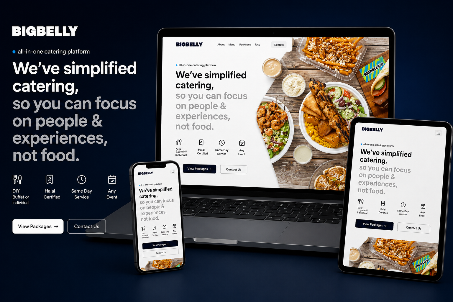 Bigbelly – Greek Street Food & Catering Platform Webflow Website