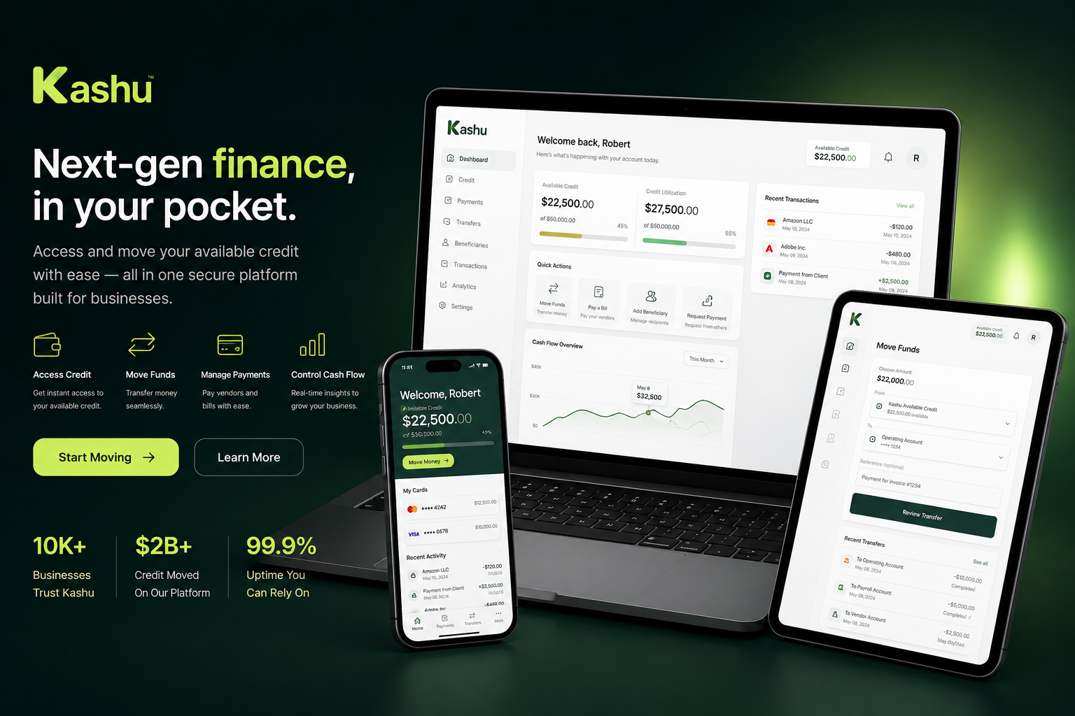 Kashu – Modern FinTech Payment