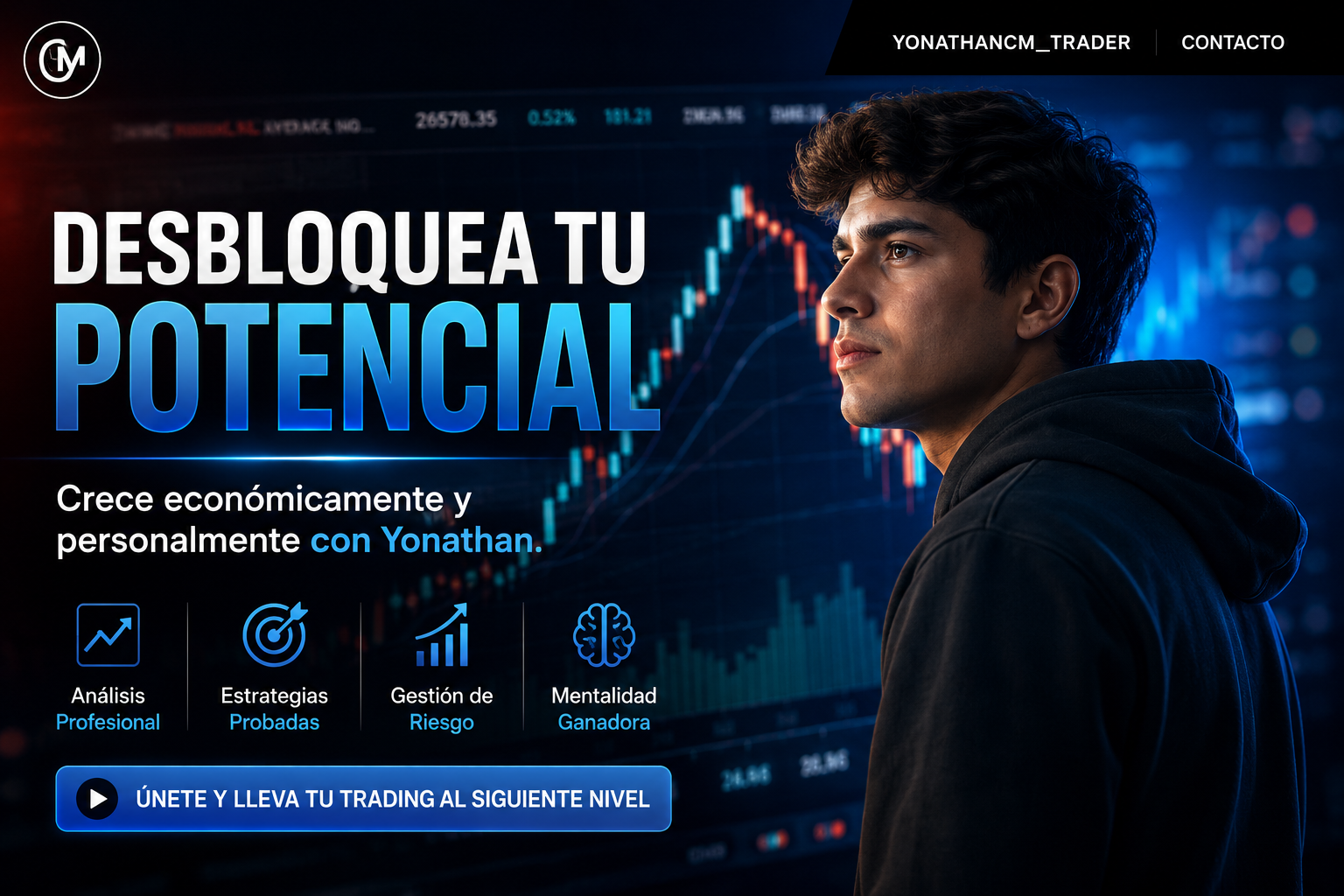 YonathanCM Trader – Forex Trading Courses & Mentorship Website